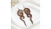 New Collection Wood Earrings Unique Best Quality